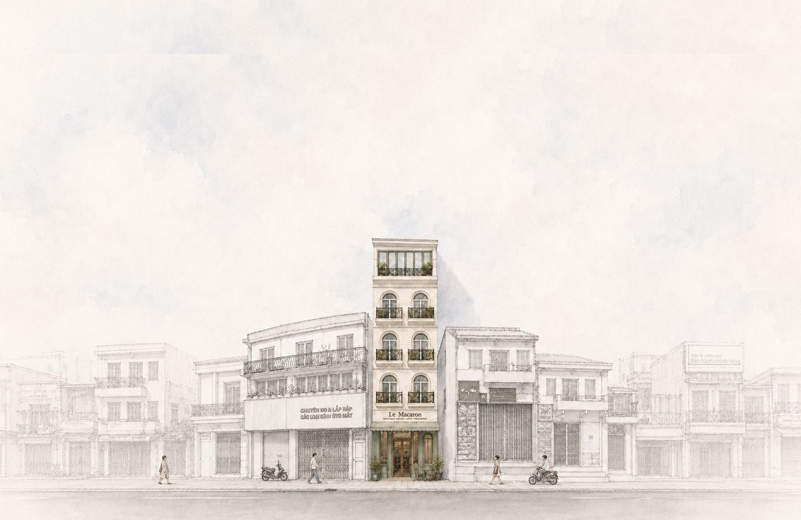 Le Macaron City, khách sạn phố tại Đà Lạt